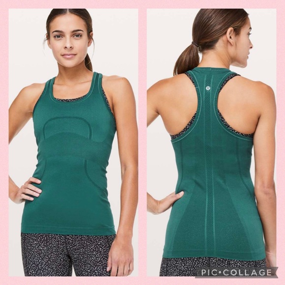 Lululemon Swiftly Tech Racerback Tank Green Jasper